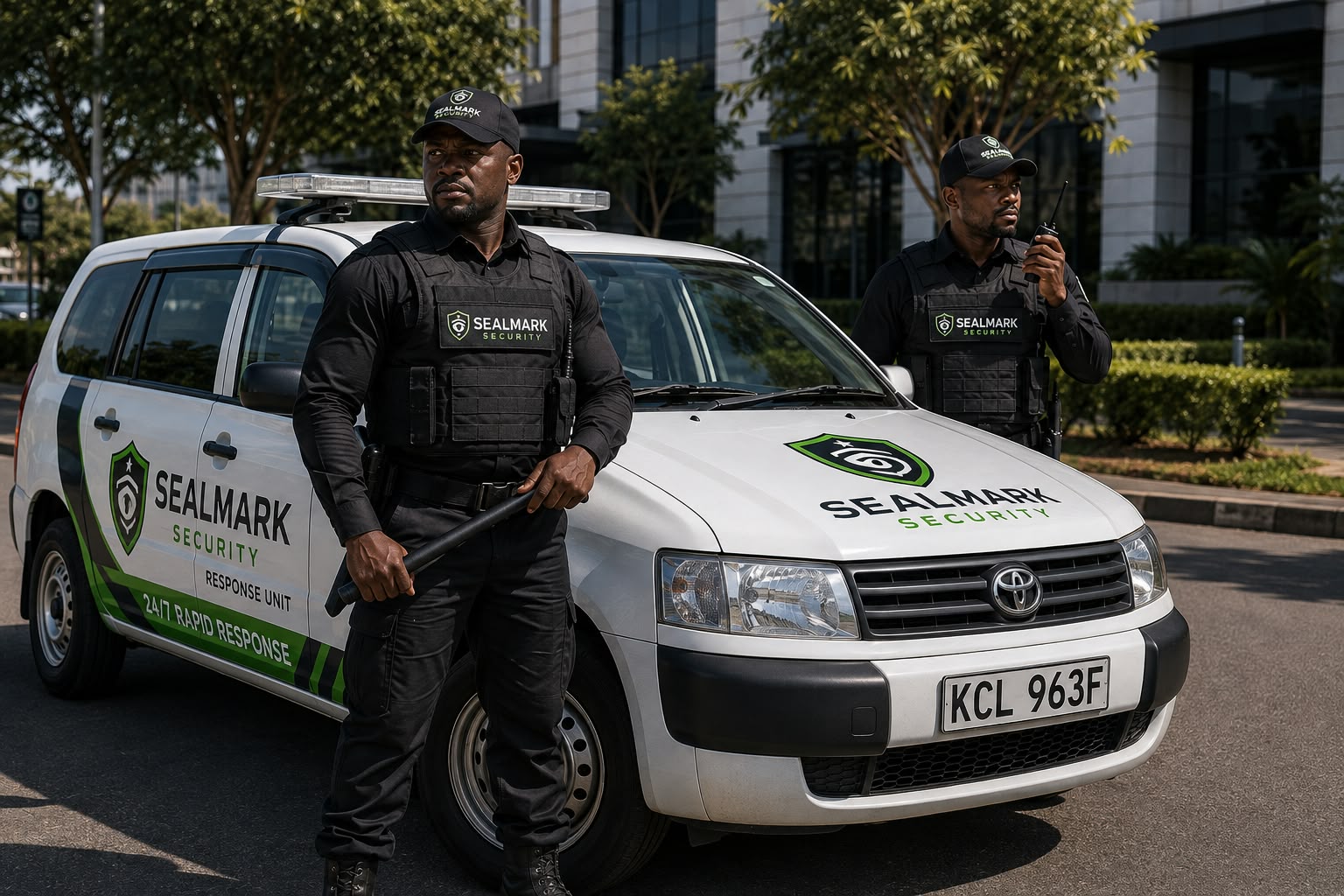 Mobile Patrol & Alarm Response — Sealmark Security service in Kenya